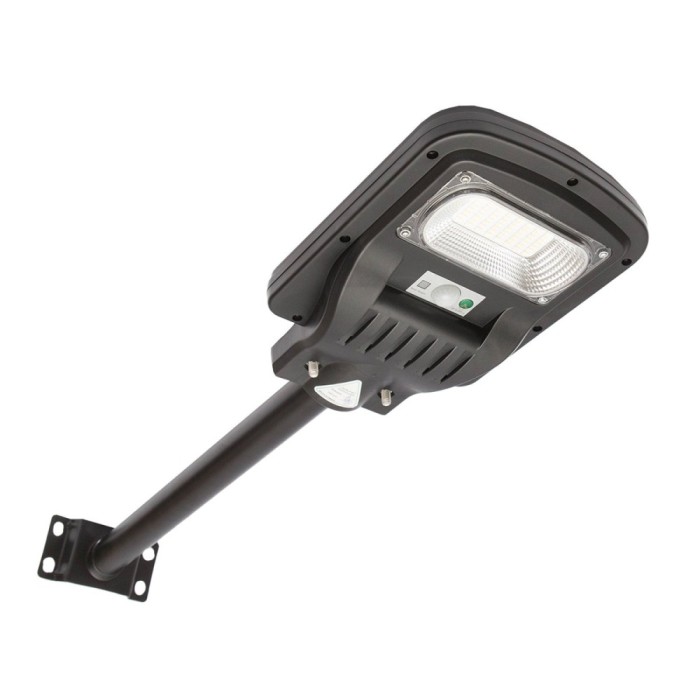 Lampa solara LED iluminat stradal 50W, 6500K, IP65 cu panou solar si prindere pe stalp Breckner Germany