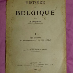 Histoire de Belgique vol. 1 / H. Pirenne