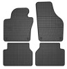 Covorase Auto Cauciuc Volkswagen Tiguan (2007-) Negru Set 4 Bucati | Dedicate, Protectie Interior, Durabile