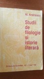 Studii de filologie si istorie literara- Al.Andriescu