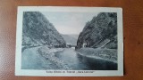 Carte postala, Valea Oltului cu Tunelul Gura Lotrului, 1930