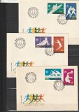 RO - FDC - J.O. DE VARA MONTREAL ( LP 913-914 ) 1976 ( 4 DIN 4 )