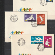 RO - FDC - J.O. DE VARA MONTREAL ( LP 913-914 ) 1976 ( 4 DIN 4 )