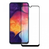 Folie de sticla FULL GLUE Samsung Galaxy A50 GloMax 5D Negru lipici toata supraf