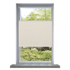 Jaluzea plisată, crem, 50x100 cm 240621