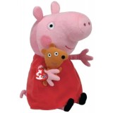 PLUS TY 28CM BEANIE BABIES PEPPA PIG PEPPA