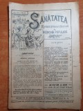 Revista sanatatea 15 mai 1910-revista de medicina populara