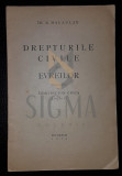 TH. B. MACAULAY - DREPTURILE CIVILE ALE EVREILOR [ traducere de Ion Ghica } , 1923
