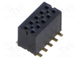 Conector şiruri pini tată 10 PIN 1,27mm aurit SMT SAMTEC