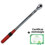 Cheie dinamometrica profi 1/2, 40-220Nm cu metrologie, SelTech