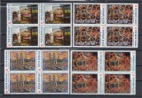 ROMANIA 1985 LP 1131 REPRODUCERI DE ARTA ION TUCULESCU BLOCURI DE 4 TIMBRE MNH