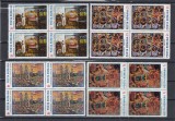 ROMANIA 1985 LP 1131 REPRODUCERI DE ARTA ION TUCULESCU BLOCURI DE 4 TIMBRE MNH, Nestampilat