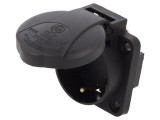 Conector alimentare AC mamă 16A 250VAC 3 pini - SEZ DK