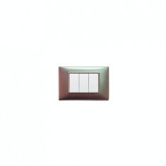 Placa ornament 1modul Vimar(Plana)iridescent brown