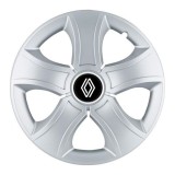 Set 4 Capace Roti 14 inchi (R14) Bis Gri, Compatibile Cu Renault Nou, Autohelix MSA