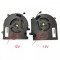 Set coolere Laptop, HP, Omen 15-EK, 15-EN, TPN-Q236, TPN-Q238, M04215-001, M04216-001, ND8CC02-19J22, ND8CC02-19J23, 12V, 0.5A