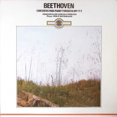 Disc vinil, LP. CONCIERTOS PARA PIANO ORQUESTRA NO. 1 Y 2-BEETHOVEN-271189 foto