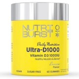 Jeleuri vitamina D3 1000 U Nutriburst cu aroma de lamaie 60 buc