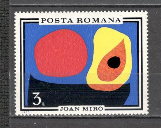 Romania.1970 Pictura-Inundatia CR.231