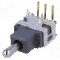 Intrerupator basculant, 3 pozitii, mod comutare (ON)-OFF-(ON), SPDT, NKK SWITCHES, A18JH, T212623