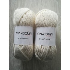3 Bobine de Fir Pingo Max Culoare Ecru