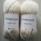3 Bobine de Fir Pingo Max Culoare Ecru