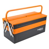 Cutie metalica pentru scule 455 mm cu compartimente, NEO TOOLS