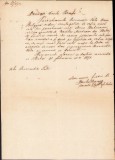 A1448 Corespondență preot rom&acirc;n, 1870, Beba, județul Timiș
