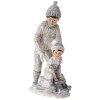 Figurina Xmas Dad Child din rasina 11 cm x 8 cm x 21 cm, Iliadis Alexandros