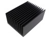 Radiator extrudat negru 150mm x 112mm
