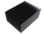 Radiator extrudat negru 150mm x 112mm