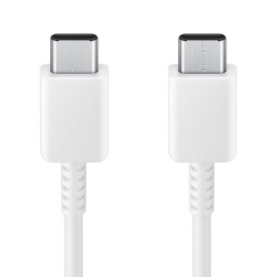 Cablu de Date Type-C la Type-C Fast Charging 3A, 1.8m - Samsung (EP-DX310JWE) - White (Bulk Packing) foto