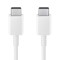 Cablu de Date Type-C la Type-C Fast Charging 3A, 1.8m - Samsung (EP-DX310JWE) - White (Bulk Packing)