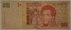 Bancnota Argentina - 20 Pesos 2002