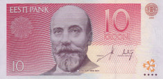 Estonia 10 Krooni 2007 UNC foto