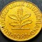Moneda 10 PFENNIG - RF GERMANIA, anul 1981 F * cod 1517 = A.UNC