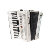Acordeon Parrot 1310 96 basi alb