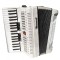Acordeon Parrot 1310 96 basi alb