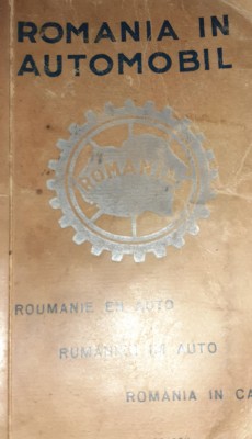 ROMANIA IN AUTOMOBIL 1938 ROMANA ,FRANCEZA GERMANA foto