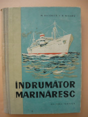 BUJENITA / NIGARU - INDRUMATOR MARINARESC - 1959 foto