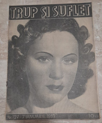 Revista Trup si Suflet nr.127/1939 foto