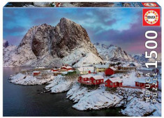 Puzzle Educa - Lofoten Islands 1500 piese foto