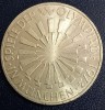 (A1033) MONEDA DIN ARGINT GERMANIA - 10 MARK 1972, LIT. J, OLIMPIADA DE LA MUNCHEN, Europa