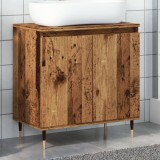 vidaXL Dulap de baie, lemn vechi, 58x33x60 cm, lemn prelucrat
