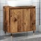 Gossi dulap de baie, lemn vechi, 58x33x60 cm, lemn prelucrat