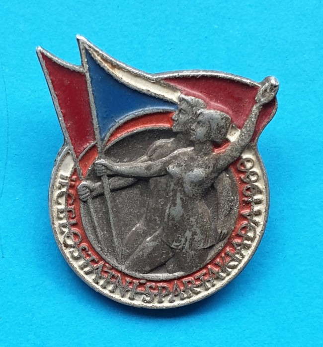 Insigna competitie sportiva Spartachiada 1960