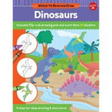 Watch Me Read &amp; Draw: Dinosaurs