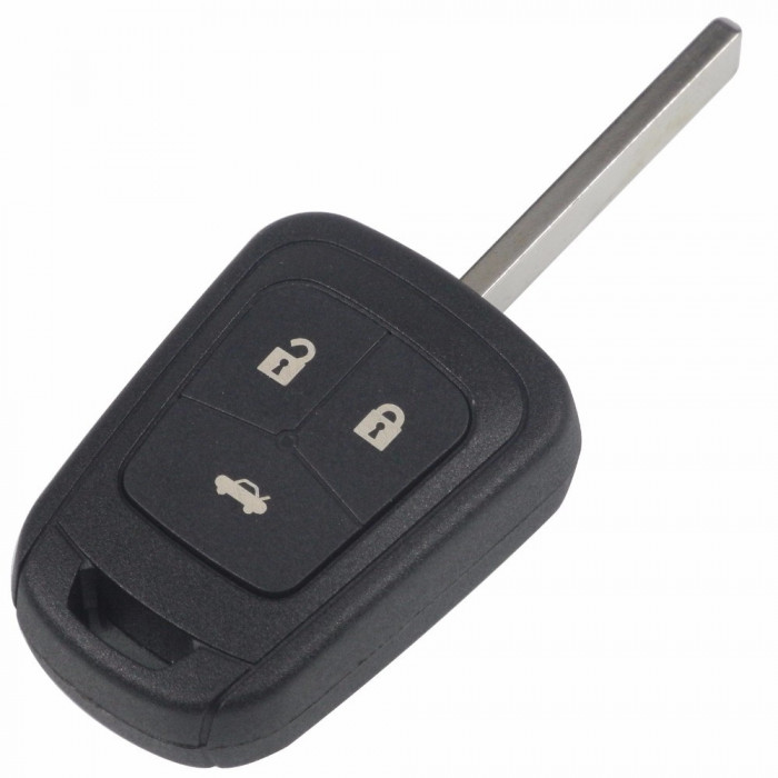 Carcasa cheie auto cu 3 butoane, compatibil Opel OP-133 AllCars