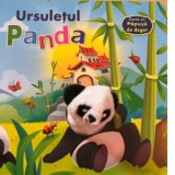 Ursuletul Panda. Carte cu papusa de deget