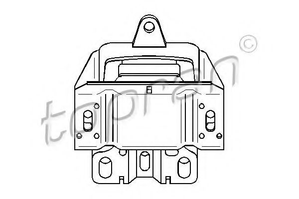 Suport, transmisie manuala SKODA OCTAVIA I Combi (1U5) (1998 - 2010) TOPRAN 107 972